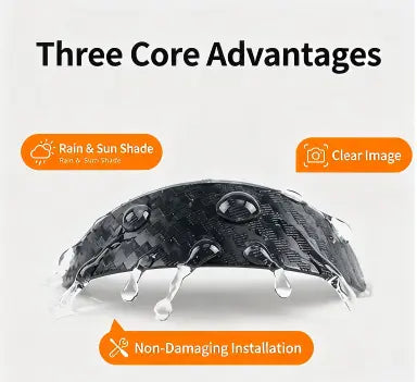 🌧️ 6PCS Car Backup Camera Rain Shield – Clearer Rear View in Rain