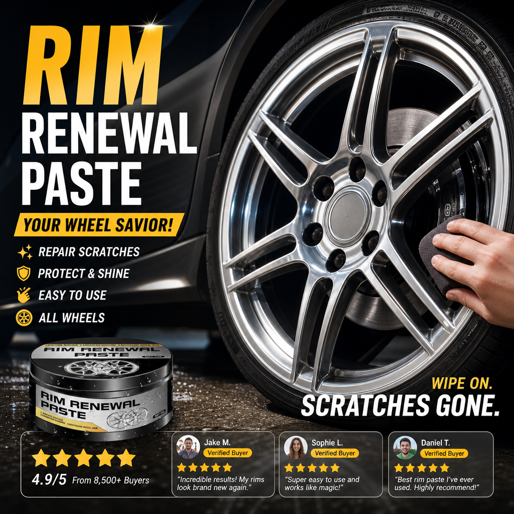 All-in-One Wheel Repair Paste – Restore Your Wheels Like New